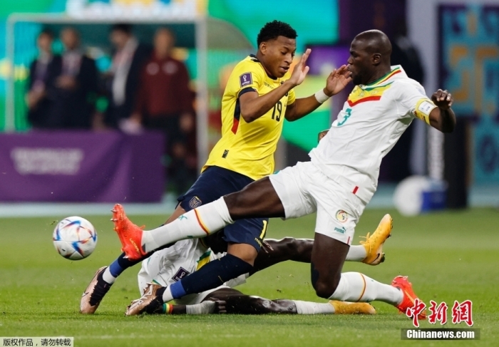 厄瓜多尔12负塞内加尔，球迷助威声中错失出线机