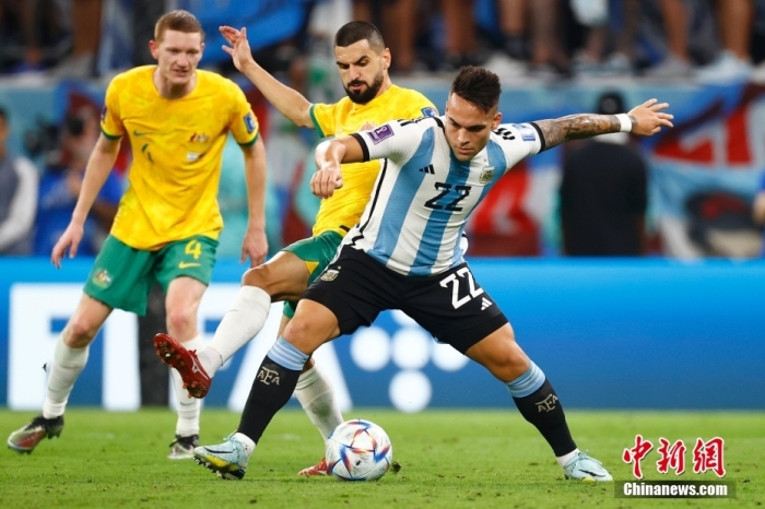 梅西第1000场破门助阿根廷晋级八强 斯卡洛尼点球